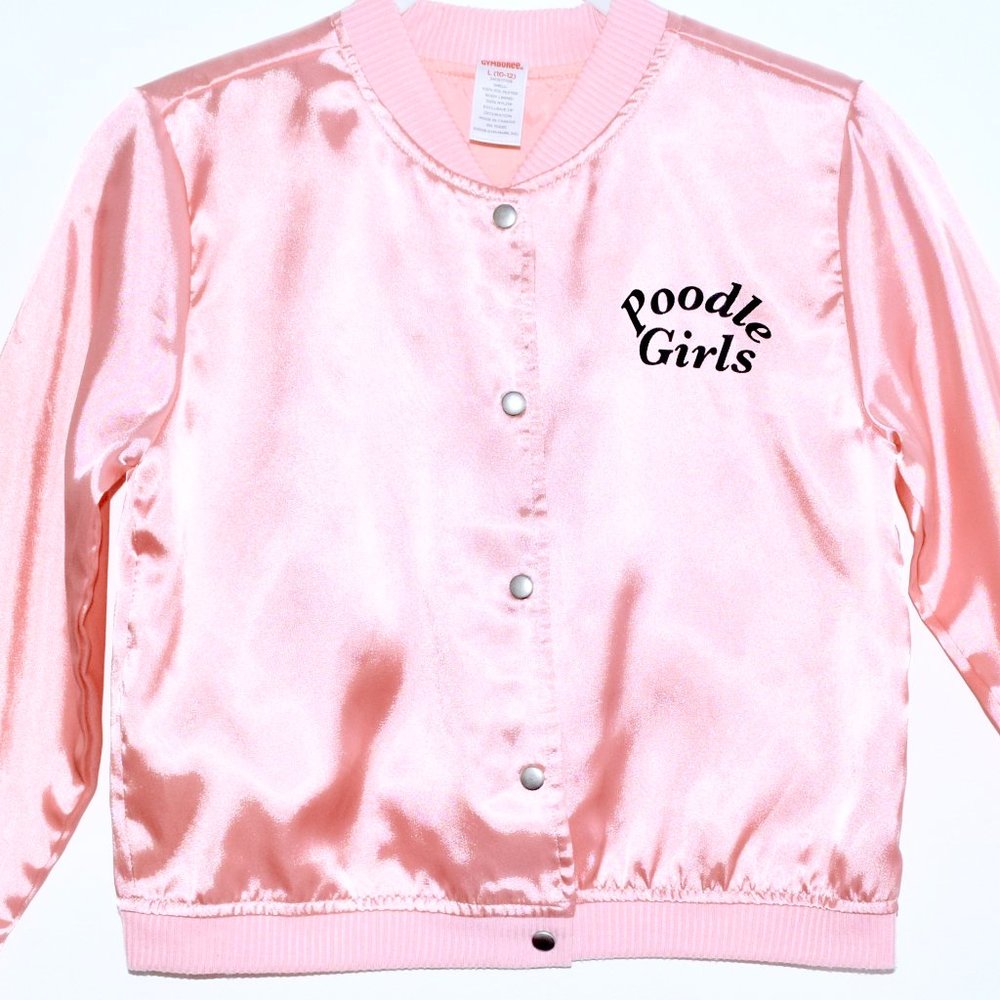 Gymboree Poodle Girls Sock Hop, Halloween, Dress-Up Costume Jacket - Large 10-12